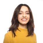 Woman with beautiful smile